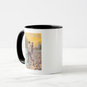 Mug Pêche à la mouche - Montana (Devant gauche)