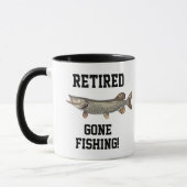 Mug Pêche à la retraite Northern Pike Sports (Gauche)