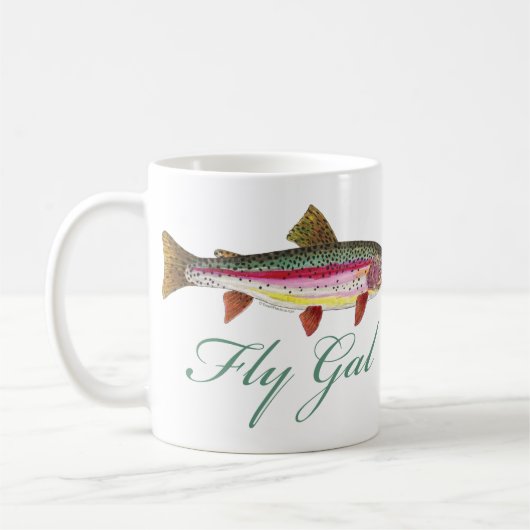 Mug Pêche à la truite (Gauche)
