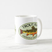 Mug Pêche à la truite (Devant droit)