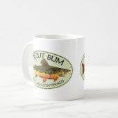 Mug Pêche à la truite (Devant gauche)