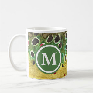 Mug Pêche à la truite Brown monogramme