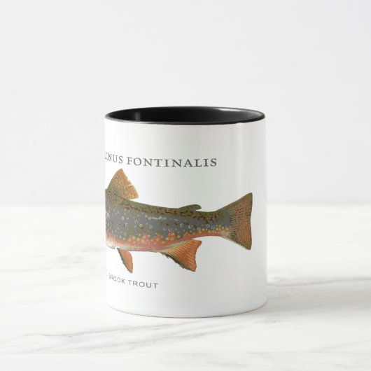 Mug Pêche à la truite broyée (Centre)