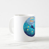 Mug Pêche à la truite de lac marquant des monstres (Devant gauche)