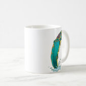 Mug Pêche à la truite psychédélique (Devant droit)