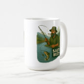Mug Pêche à la truite Salée Buzz (Devant droit)