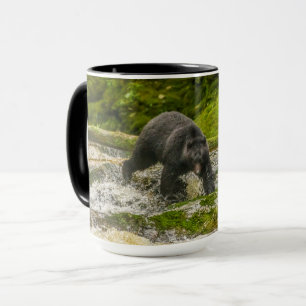 Mug Pêche à l'ours noir   Qua Creek Colombie-Britanniq