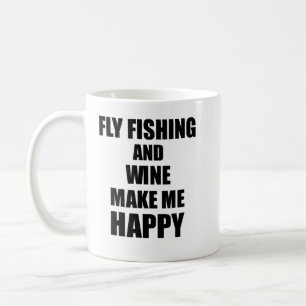 Mug Pêche À Voler Et Vin Me Rendre Heureux Drôle Idée