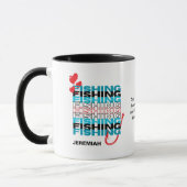Mug PÊCHE AMOUR PERSONNALISÉE Christian (Gauche)