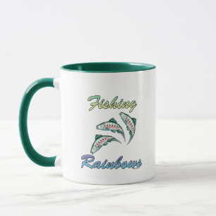 Mug Pêche Arc-en-ciel Pêche Truite arc-en-ciel