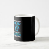 Mug Pêche Art Vous Pêchez Trop Près (Devant droit)