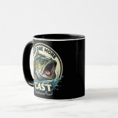 Mug Pêche au Bass Juste Un Autre Lancer (Devant gauche)