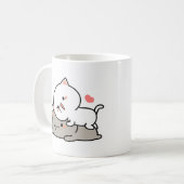 Mug Pêche au chat et accolade à la goma Jeter (Devant gauche)