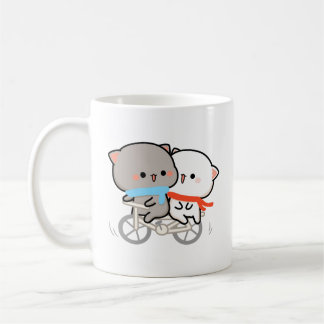 Mug pêche au chat mochi et goma