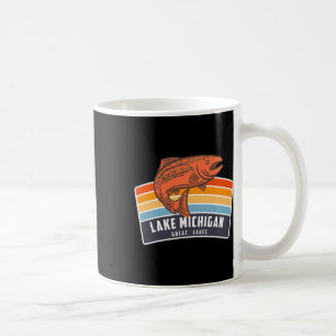 Mug Pêche au saumon dans les Grands Lacs du lac Michig