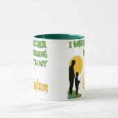 Mug Pêche avec le petit-fils (Centre)