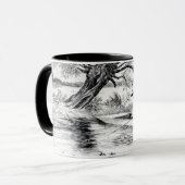 Mug Pêche avec Lover, Louis Wain (Devant gauche)