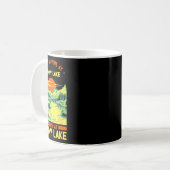 Mug Pêche Bateau Camping Lac Vacation Jenny Lake (Devant gauche)