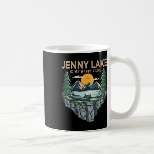 Mug Pêche Bateau Camping - Mon Endroit Heureux Jenny L
