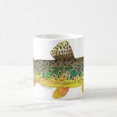 Mug Pêche Brown à la truite (Centre)