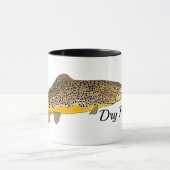 Mug Pêche Brown à la truite sèche (Centre)