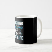 Mug Pêche C'Est Un Mode De Vie (Devant droit)