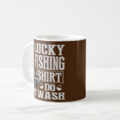 Mug Pêche Chanceuse Ne Pas Laver  (Devant gauche)