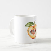 Mug Pêche cœur de fruit (Devant gauche)