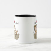 Mug Pêche d'amour de filles (Centre)