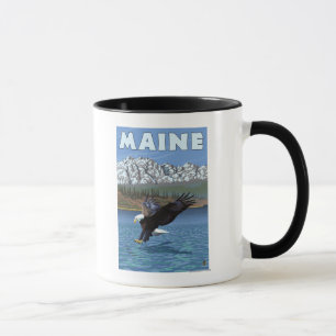Mug Pêche de l'aigle du Maine