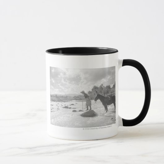 Mug Pêche de mouche de Frances Phelps Belden en (Droite)