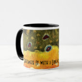 Mug Pêche de mouche de truite (Devant gauche)