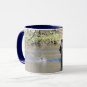 Mug Pêche de mouche de truite (Devant gauche)