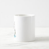 Mug Pêche de mouette avec canne dans l'eau peu profond (Centre)