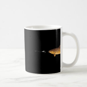 Mug Pêche de truite Brown Pêcheur Pêcheur Pêcheur pêch