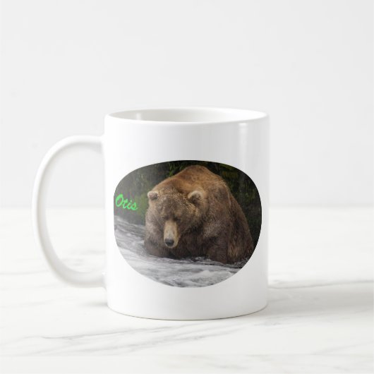 Mug Pêche d'Otis d'ours Brown (Gauche)