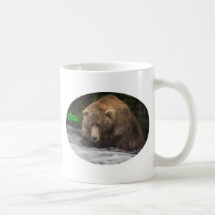 Mug Pêche d'Otis d'ours Brown