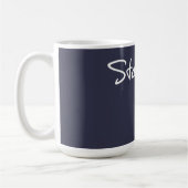 Mug Pêche drôle de mouche de séjour (Gauche)