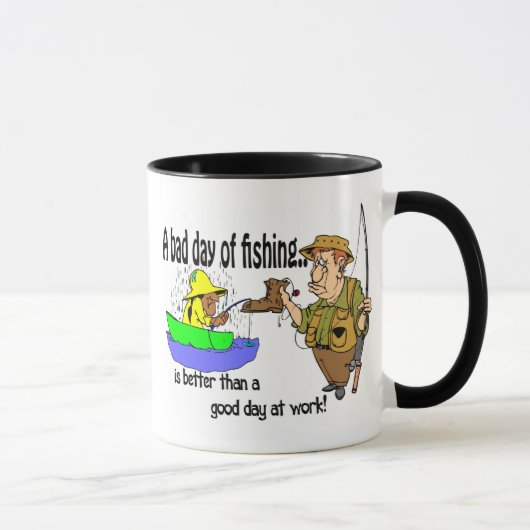 Mug Pêche du mauvais jour (Droite)