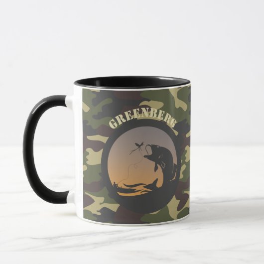 Mug Pêche et camouflage (Gauche)