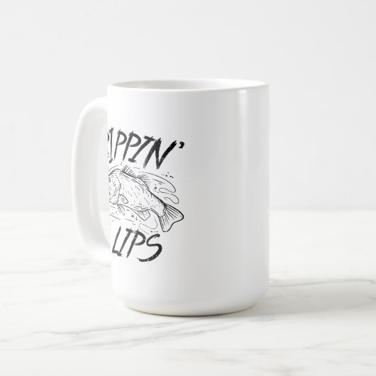 Mug Pêche et lèvres de Rippin (Devant gauche)
