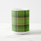 Mug Pêche et Plaid vert (fond) (Centre)