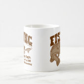 Mug Pêche : Il est comme le yoga, à moins que vous (Centre)