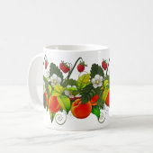 Mug Pêche juteuse et fraise (Devant gauche)