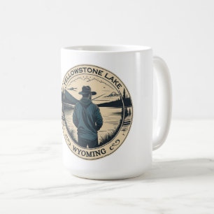 Mug Pêche lac de pierre jaune wisconsin