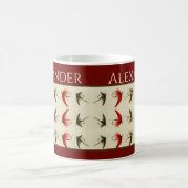 Mug Pêche mouches Saumon rustique (Centre)