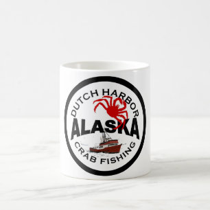 Mug Pêche néerlandaise de crabe de port