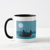 Mug Pêche nocturne sous Pleine lune (Gauche)