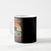 Mug Pêche O'fishally Professeur d'art retraité (Devant gauche)