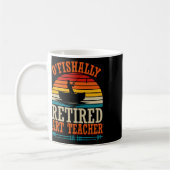 Mug Pêche O'fishally Professeur d'art retraité (Gauche)